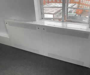 Multi-year radiator guard upgrade across large NHS mental health trust
