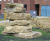 Yorkstone natural stone play stacks and climbing towers 3