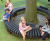 Rough&Ready Circular Benches - timber and steel tree seats 2