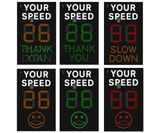 Vehicle Activated Signs - LED road safety sign, mains or solar powered - on this page