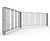 Pedestrian Vista Guardrail - galvanized steel safety barrier for walkways 1