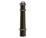 Slough PU Bollard - durable polymer and steel security post for paths