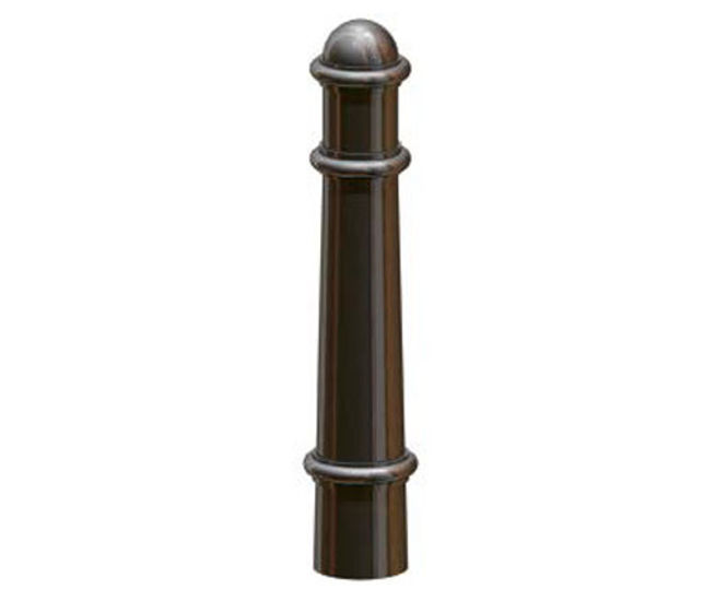 Slough PU Bollard - durable polymer and steel security post for paths