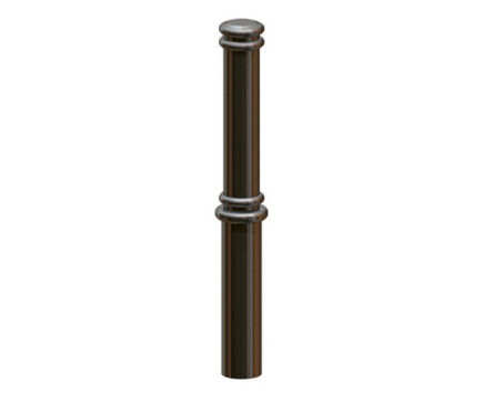 Morpeth PU Bollard - durable polymer and steel traffic safety post