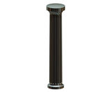 Hexham PU Bollard - durable polymer and steel security post for streets - on this page