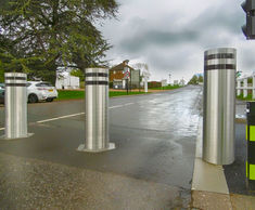 Terra Universal - IWA 14 steel automatic rising bollard (7.2t @ 50mph)