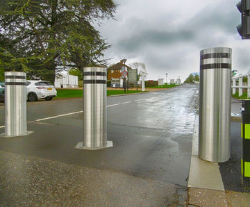 Terra Universal - IWA 14 steel automatic rising bollard (7.2t @ 50mph)
