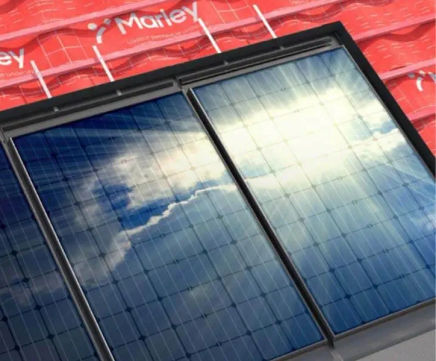 Marley SolarTile - roof-integrated solar PV panels