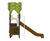 Wolf Multi Play Unit - metal climbing frame with treehouse bridge 2