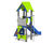 Elf Multi Play Unit - metal toddler climbing frame for playgrounds & parks 1