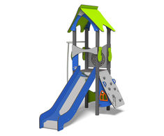 Elf Multi Play Unit - metal toddler climbing frame for playgrounds & parks