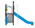 Phoenix Multi Play Unit - metal climbing frame and slide for playgrounds 5