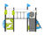 Phoenix Multi Play Unit - metal climbing frame and slide for playgrounds 3