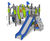 Goblin Multi Play Unit - outdoor HDPE and steel climbing frame 0