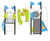 Imp Multi Play Unit - metal climbing frame with HDPE panels for playgrounds 3
