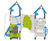 Giant Multi Play Unit - metal climbing frame with slide for playgrounds 3