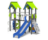 Rune Multi Play Unit - metal toddler climbing frame for outdoor playgrounds - on this page