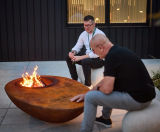 Haco - outdoor fire bowl for gardens, concrete, gas or wood burning - on this page