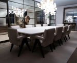Thurl Table - custom dining or meeting table for interiors