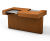 BobbyQ Tables - corten steel outdoor barbecue and picnic table 0