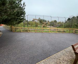 Trailflex sustainable SuDS-compliant permeable paving - Whipsnade Zoo