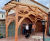 Bespoke timber hammer-beam truss pergola - Sheffield 6