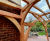 Bespoke timber hammer-beam truss pergola - Sheffield 4