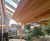 Timber entrance canopy with glazed green roof for residential home 1