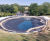 SoluForm prefilled concrete bagwork for natural pool construction 1