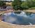 SoluForm prefilled concrete bagwork for natural pool construction 0