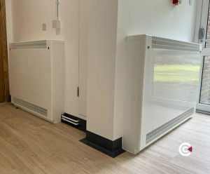DeepClean LST Radiator Covers - steel radiator guard for easy cleaning