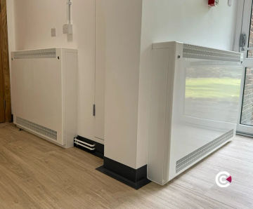 DeepClean LST Radiator Covers - steel radiator guard for easy cleaning