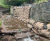 Pre-filled concrete bagwork repairs stream embankment - Dundee 4