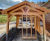 Timber canopy with green roof for NHS wellbeing garden - St James Hospital 6