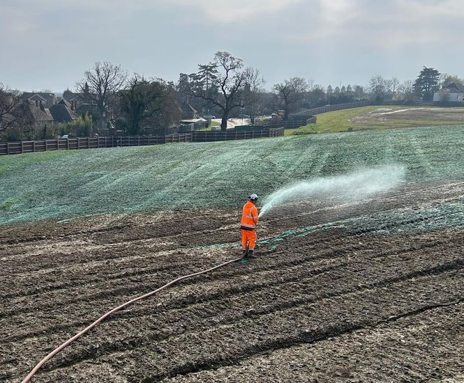 Flexible, bespoke hydroseeding services