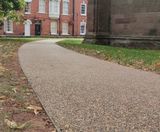 EverEdge steel landscape edging lines pathways at Worcester Cathedral - on this page