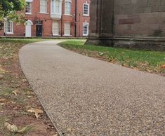 EverEdge steel landscape edging lines pathways at Worcester Cathedral