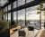 Terrace and planters for Landmark Pinnacle, located in Isle of Dogs, London 4