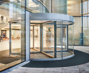 Classic (CL) T5 Series Revolving Door System - aluminium doors for lobbies
