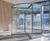 Infinite Full Glass Revolving Door - glass entry door for public spaces 0