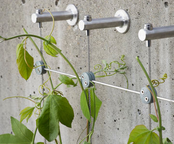 Webnet Stainless Steel Wire Trellis Kit - plant support system for gardens