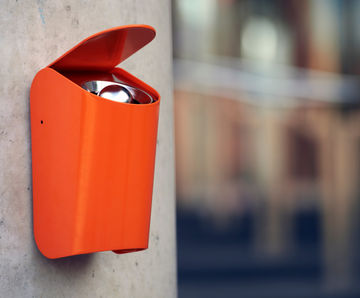 vandal proof cigarette bins Cigarette bins