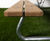 Hallon Picnic Table - outdoor pine bench with metal frame 4