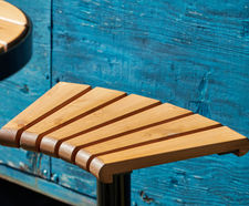 Sofiero Curved Bench 45° modular outdoor seating