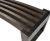 Edge Bench - recycled plastic curved outdoor seating for public spaces 1