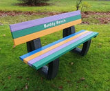 Buddy Bench - recycled plastic playground seating for children - on this page