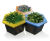 Hive Planter - recycled plastic outdoor modular planter for public spaces 0