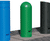 Power bollard with domed top 7