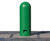 Power bollard with domed top 5