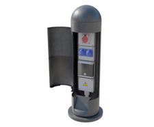 Power bollard with domed top